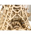 Wooden City - Ferris Wheel 3D Mechanical Model - Brown